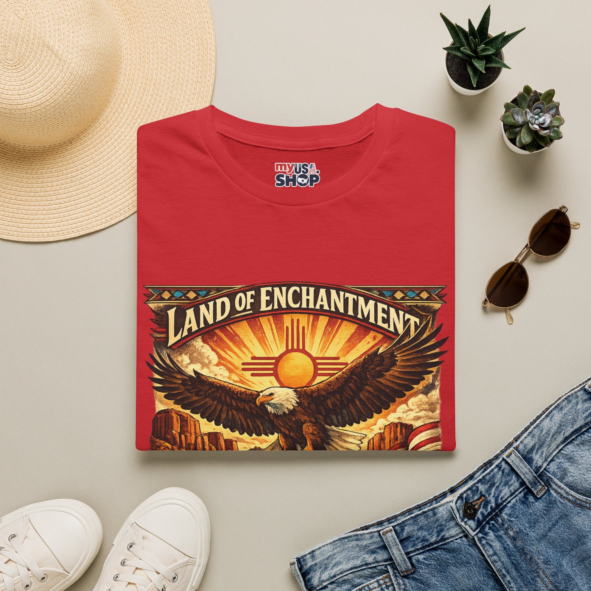 America 250 New Mexico - Land of Enchantment Eagle