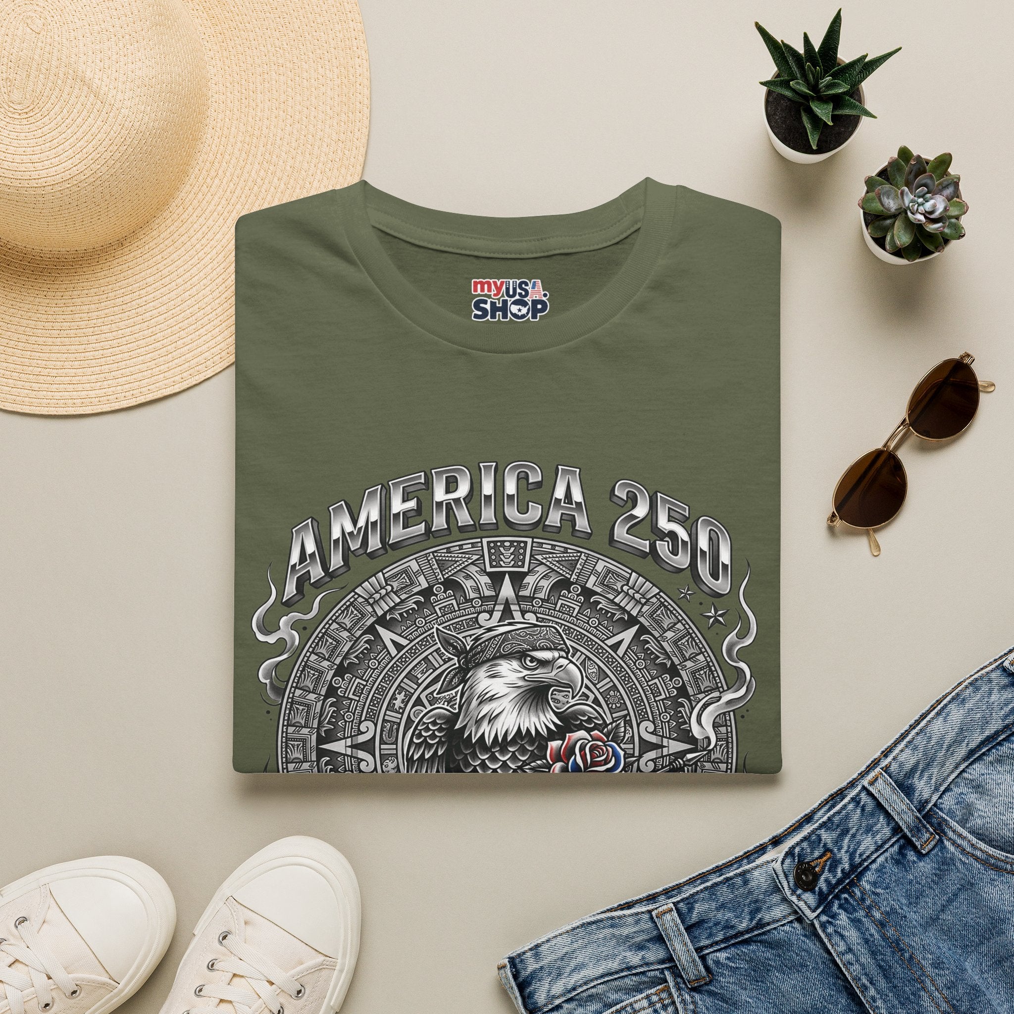 America 250 Eagle Emblem — Patriotic 250th Anniversary