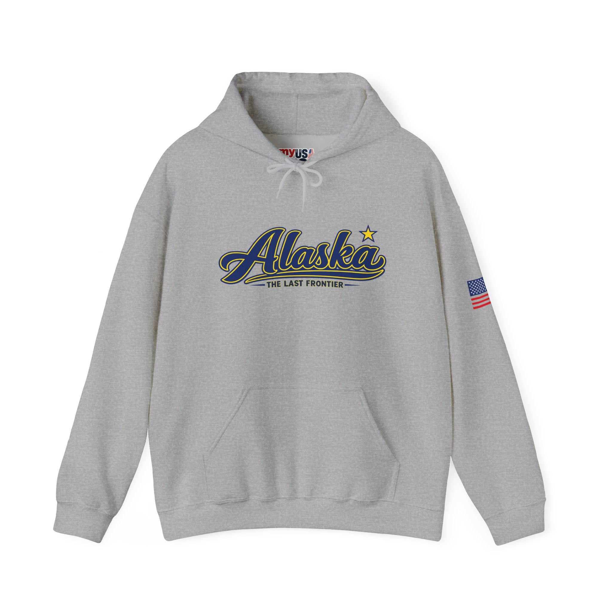 Alaska The Last Frontier Heavy Blend Hooded Sweatshirt