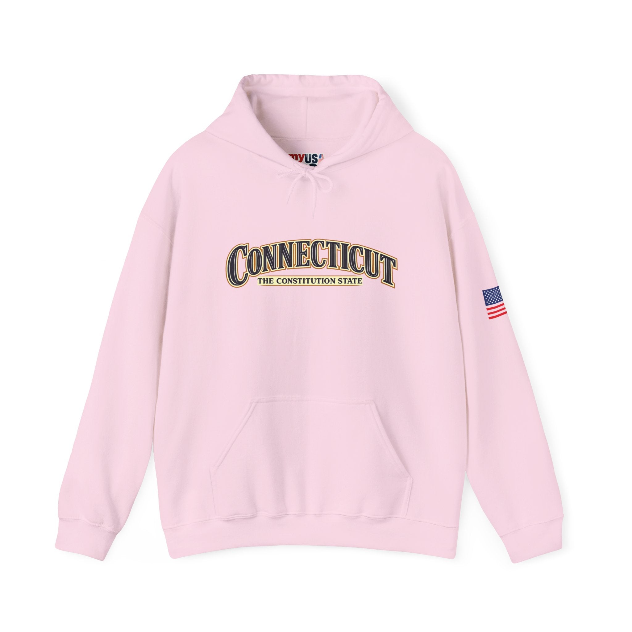 Connecticut The Constitution State Heavy Blend Hooded Sweatshirt
