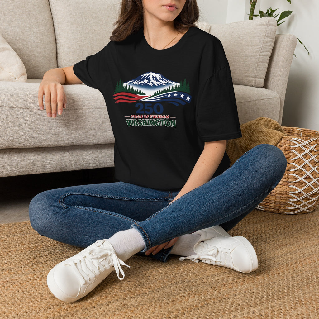 America 250 Washington T-Shirt - Unisex Softstyle T-Shirt