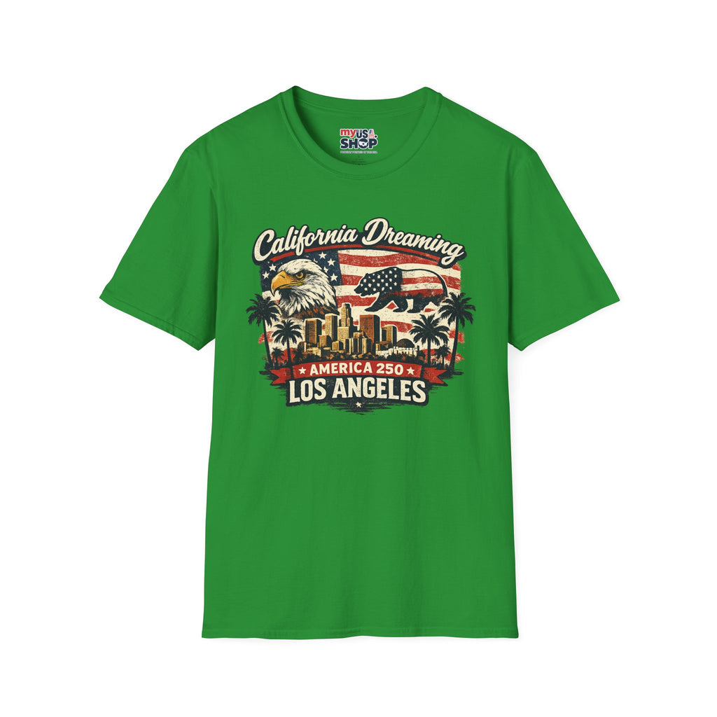 Los Angeles California Dreaming America 250 Tee