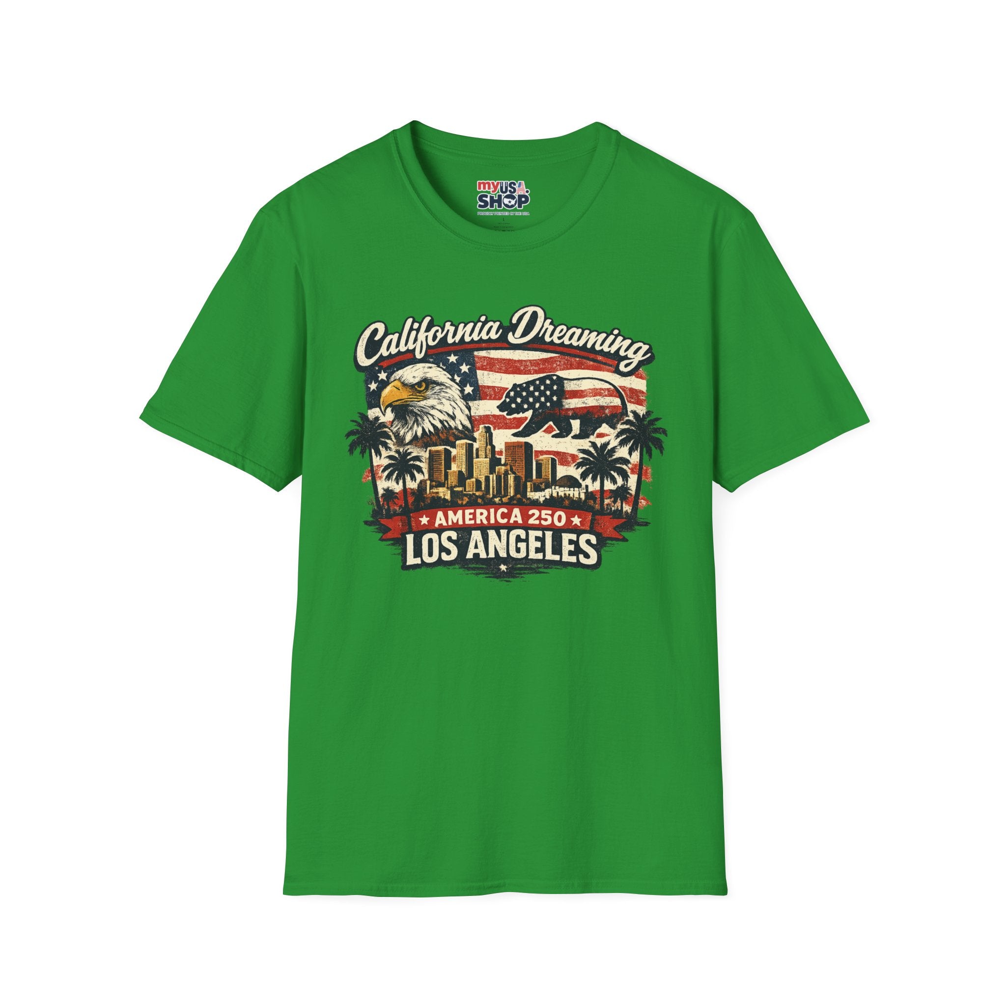 Los Angeles California Dreaming America 250 Tee