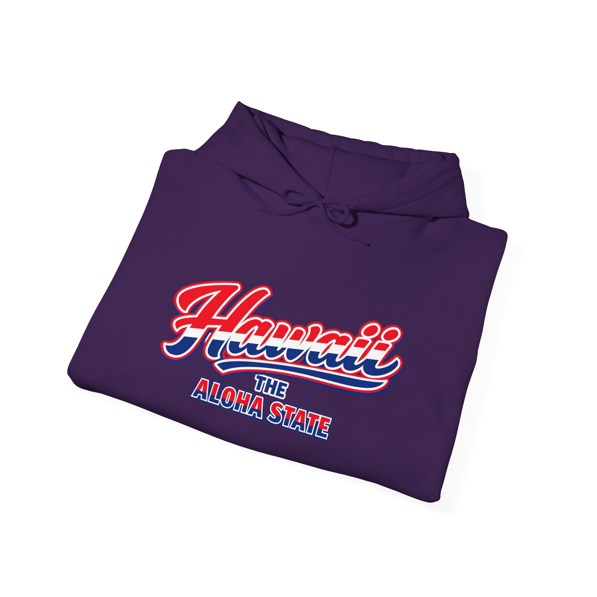 Hawaii The Aloha State Heavy Blend Hooded Sweatshirt