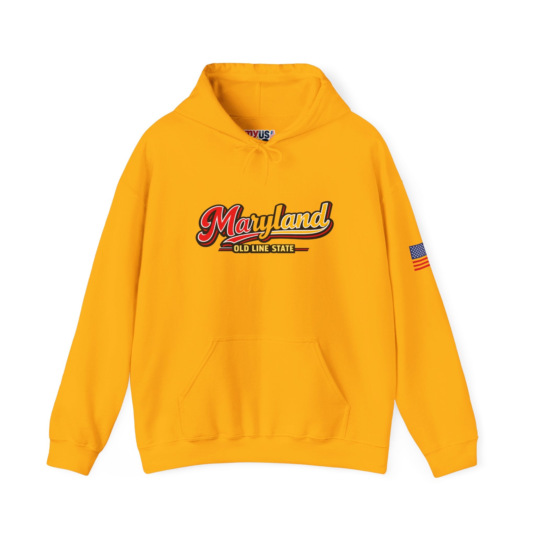 Maryland Old Line State Heavy Blend Hooded Sweatshirt