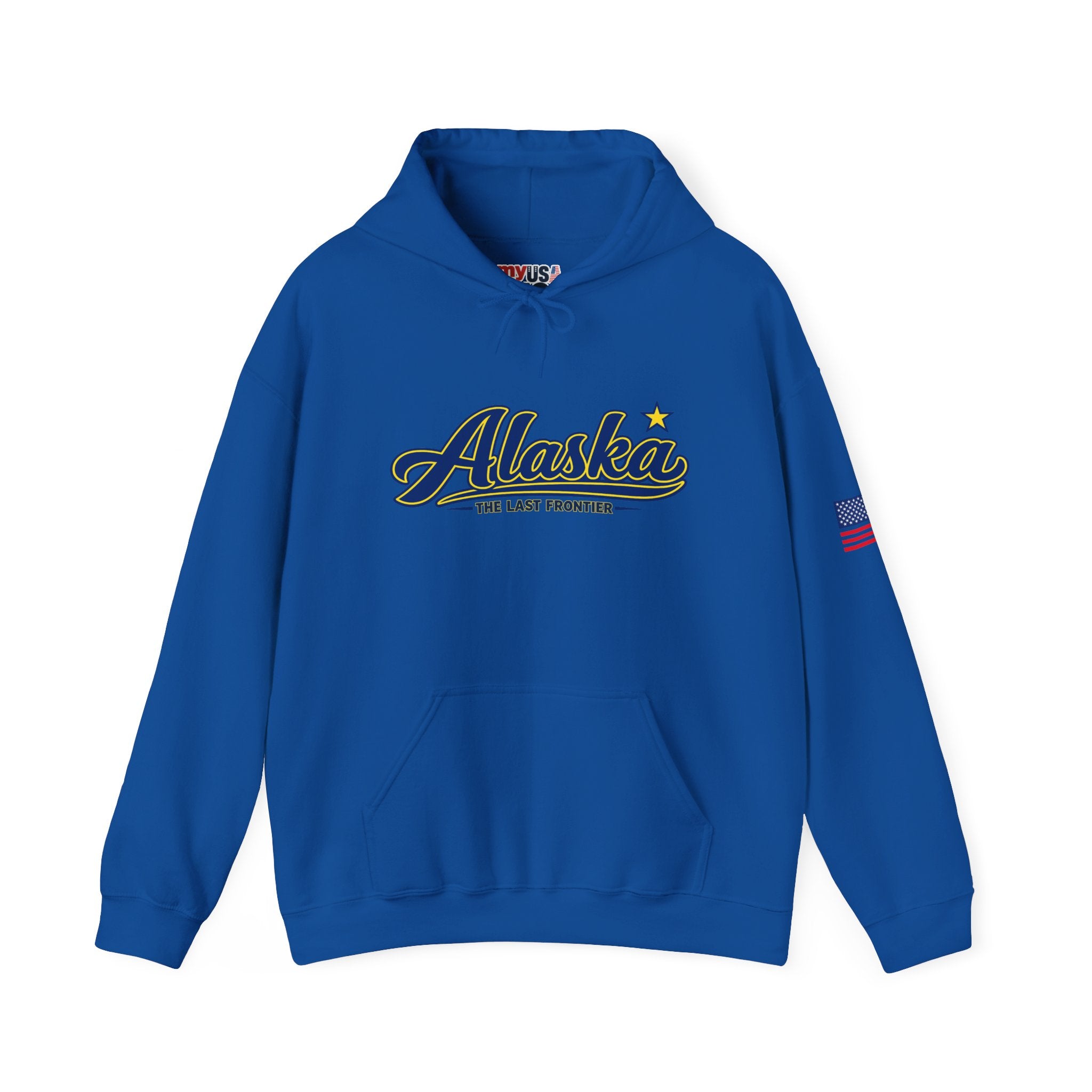 Alaska The Last Frontier Heavy Blend Hooded Sweatshirt