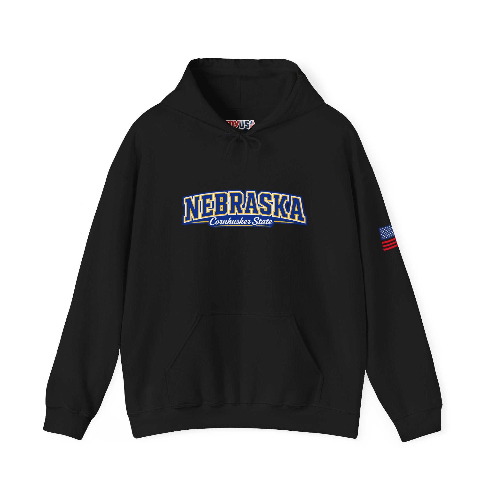 Nebraska Cornhusker State Heavy Blend Hooded Sweatshirt