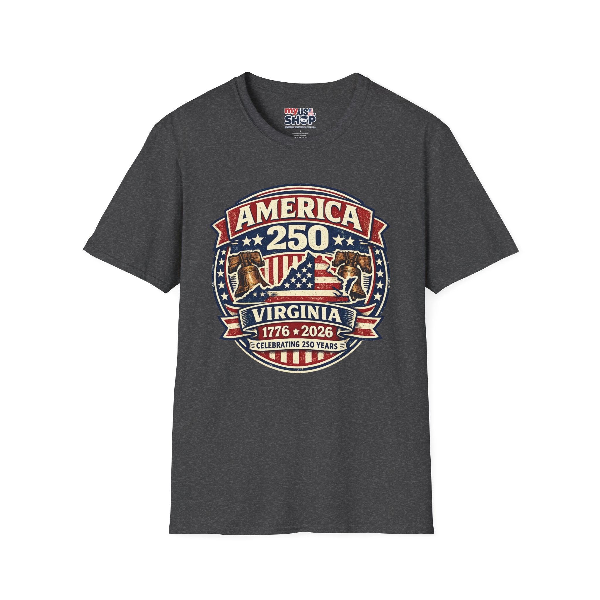 America 250 Virginia Commemorative T-Shirt — 1776–2026 Celebration Tee