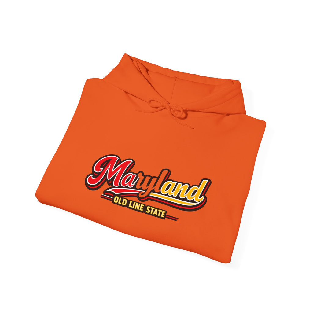 Maryland Old Line State Heavy Blend Hooded Sweatshirt