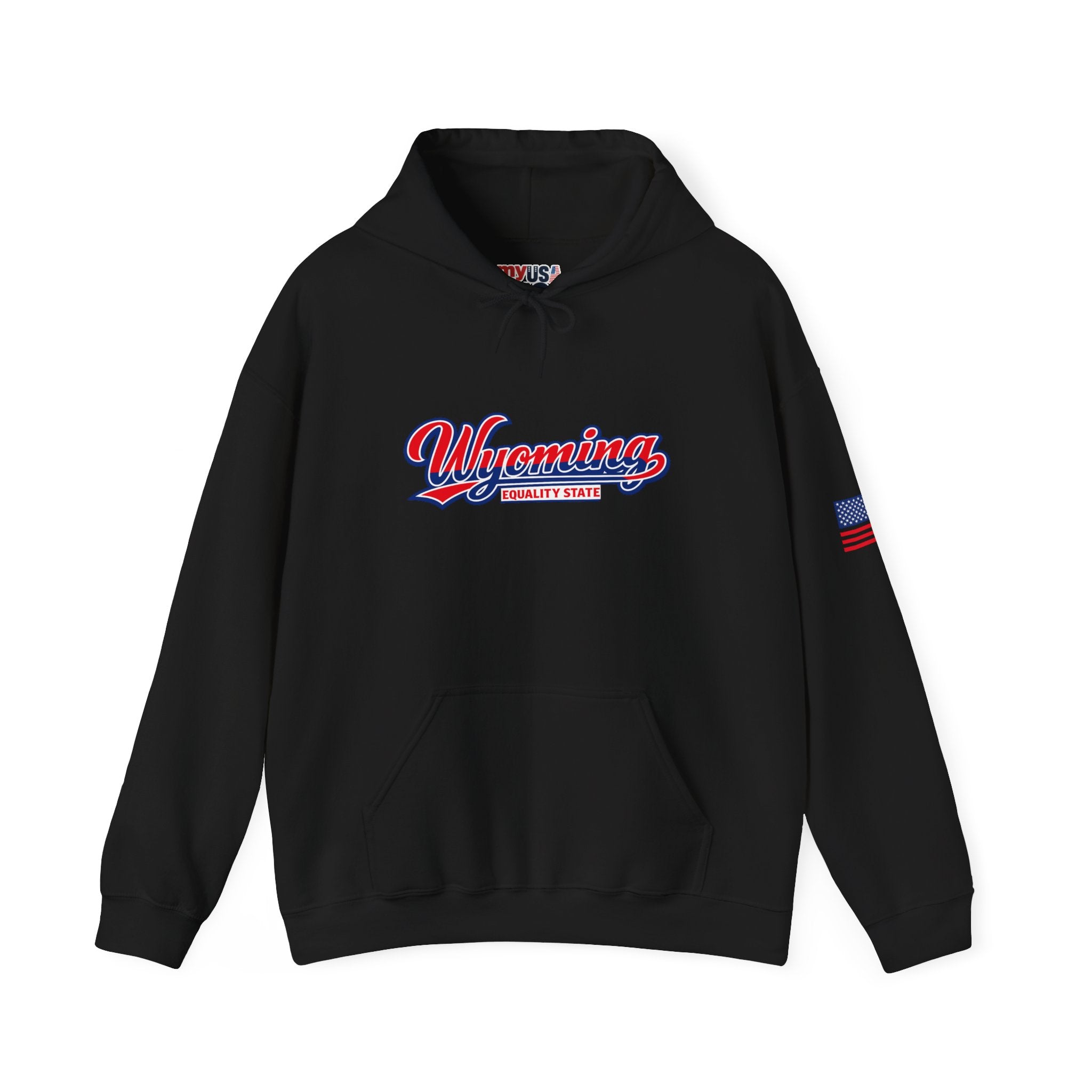 Wyoming Equality State Heavy Blend Hooded Sweatshirt