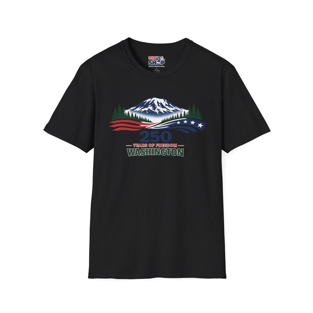 America 250 Washington T-Shirt - Unisex Softstyle T-Shirt