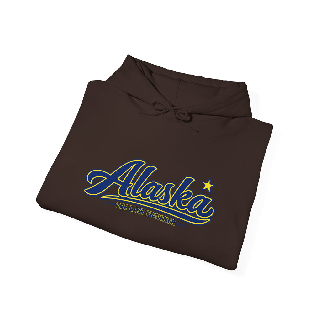 Alaska The Last Frontier Heavy Blend Hooded Sweatshirt