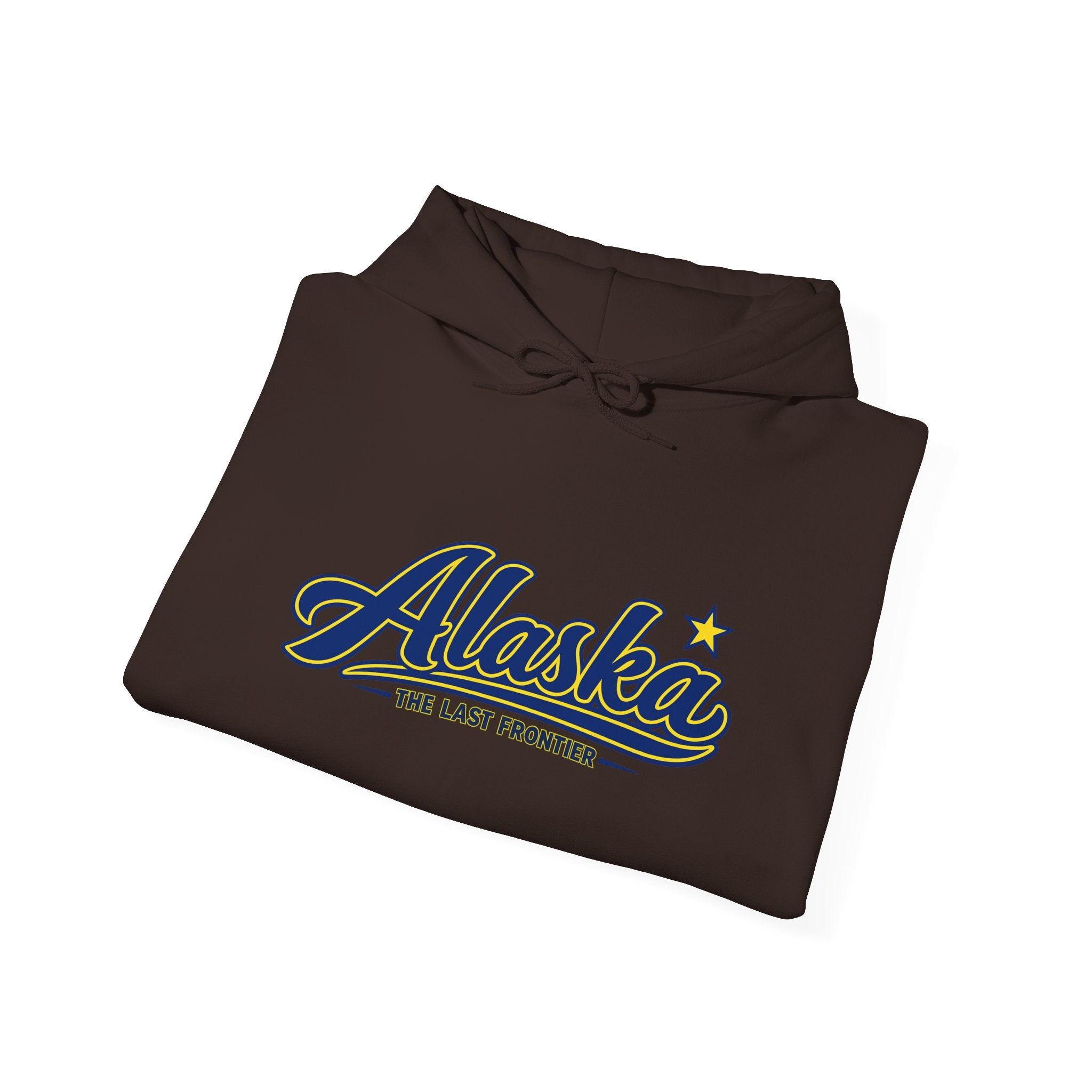 Alaska The Last Frontier Heavy Blend Hooded Sweatshirt