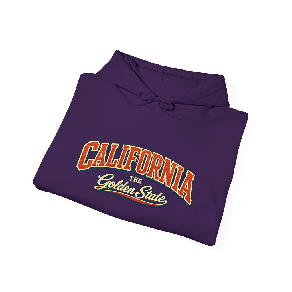California The Golden State Heavy Blend Hooded Sweatshirt
