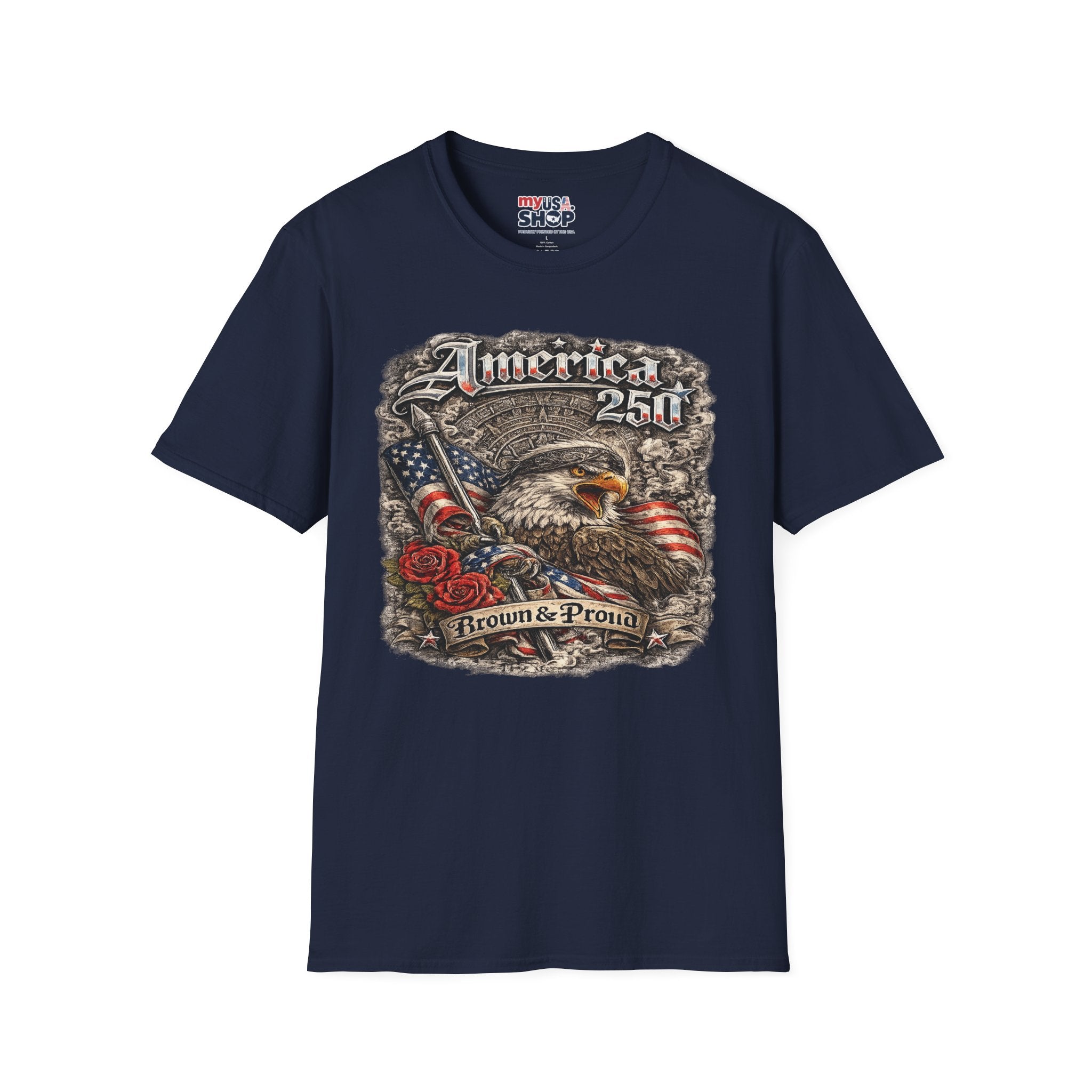 America 250 Eagle — Chicano Proud & Brave Patriotic
