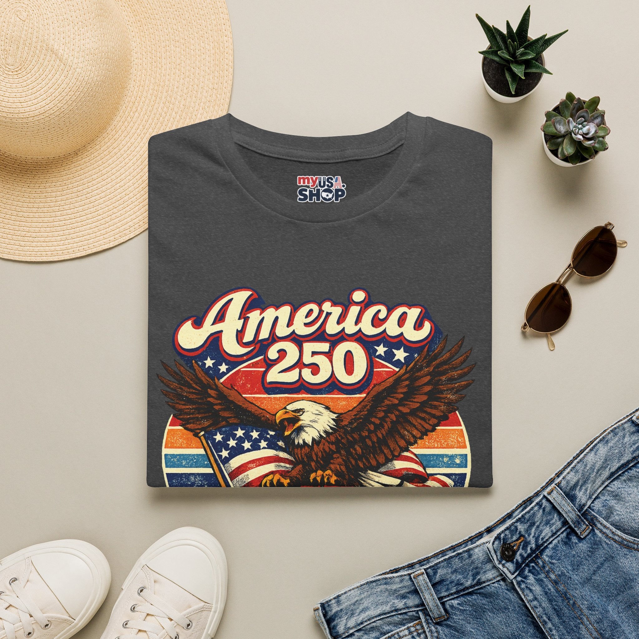 America 250 - Eagle Virginia Design Tee