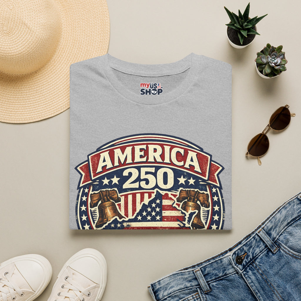 America 250 Virginia Commemorative T-Shirt — 1776–2026 Celebration Tee
