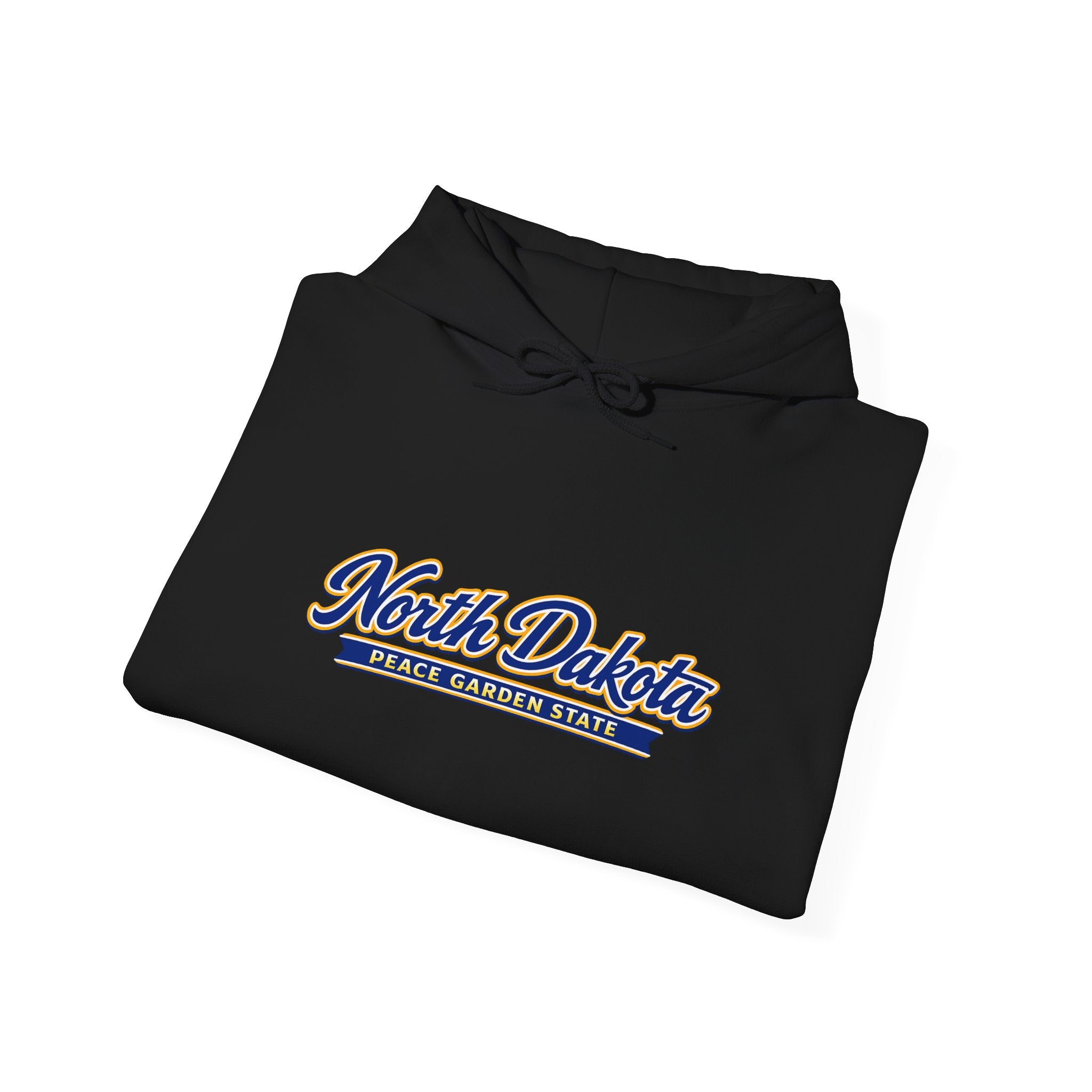 North Dakota Peace Garden State Heavy Blend Hooded Sweatshirt