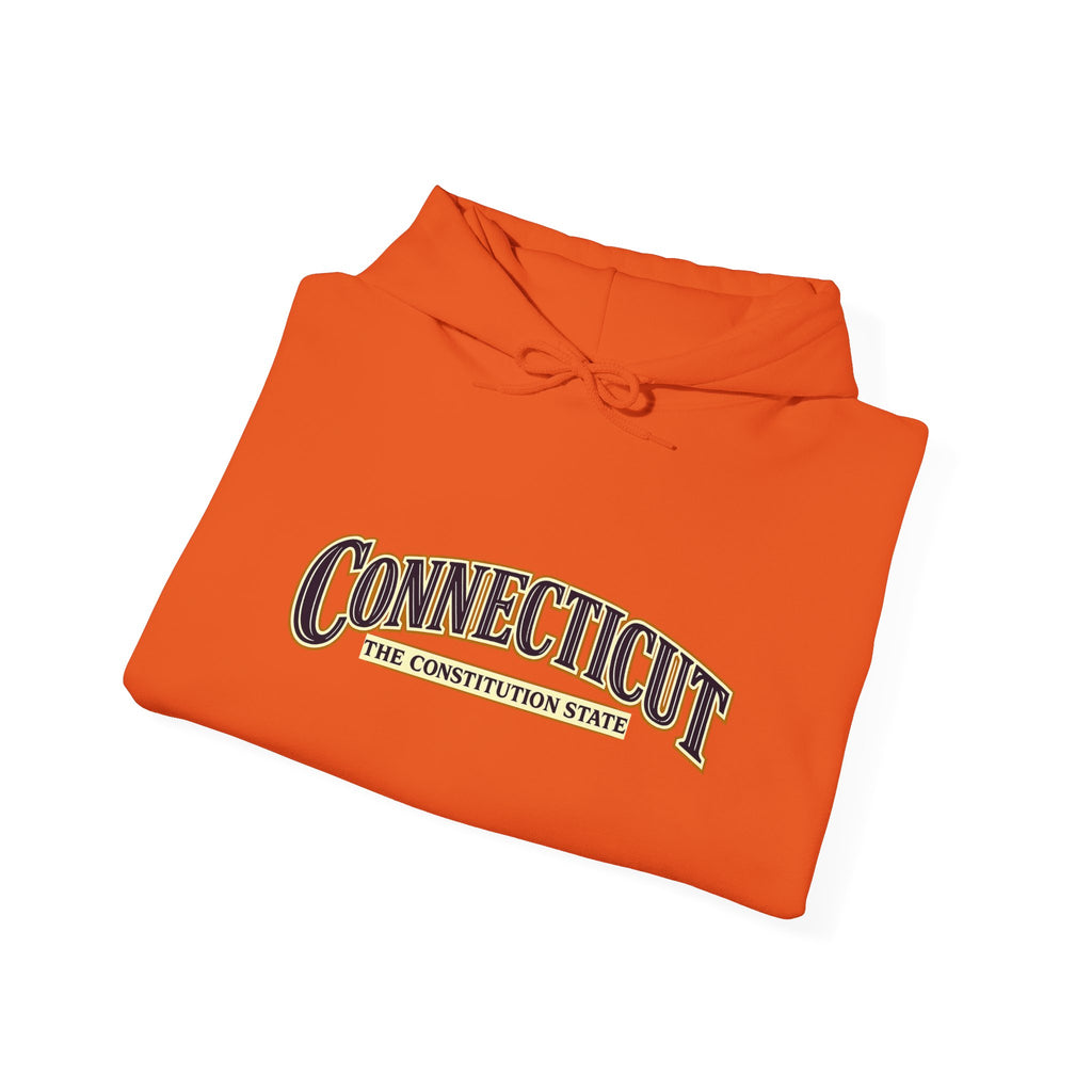 Connecticut The Constitution State Heavy Blend Hooded Sweatshirt