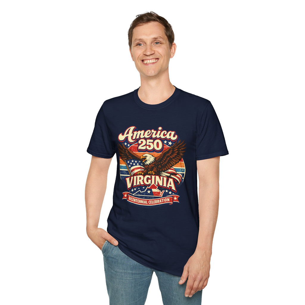 America 250 - Eagle Virginia Design Tee