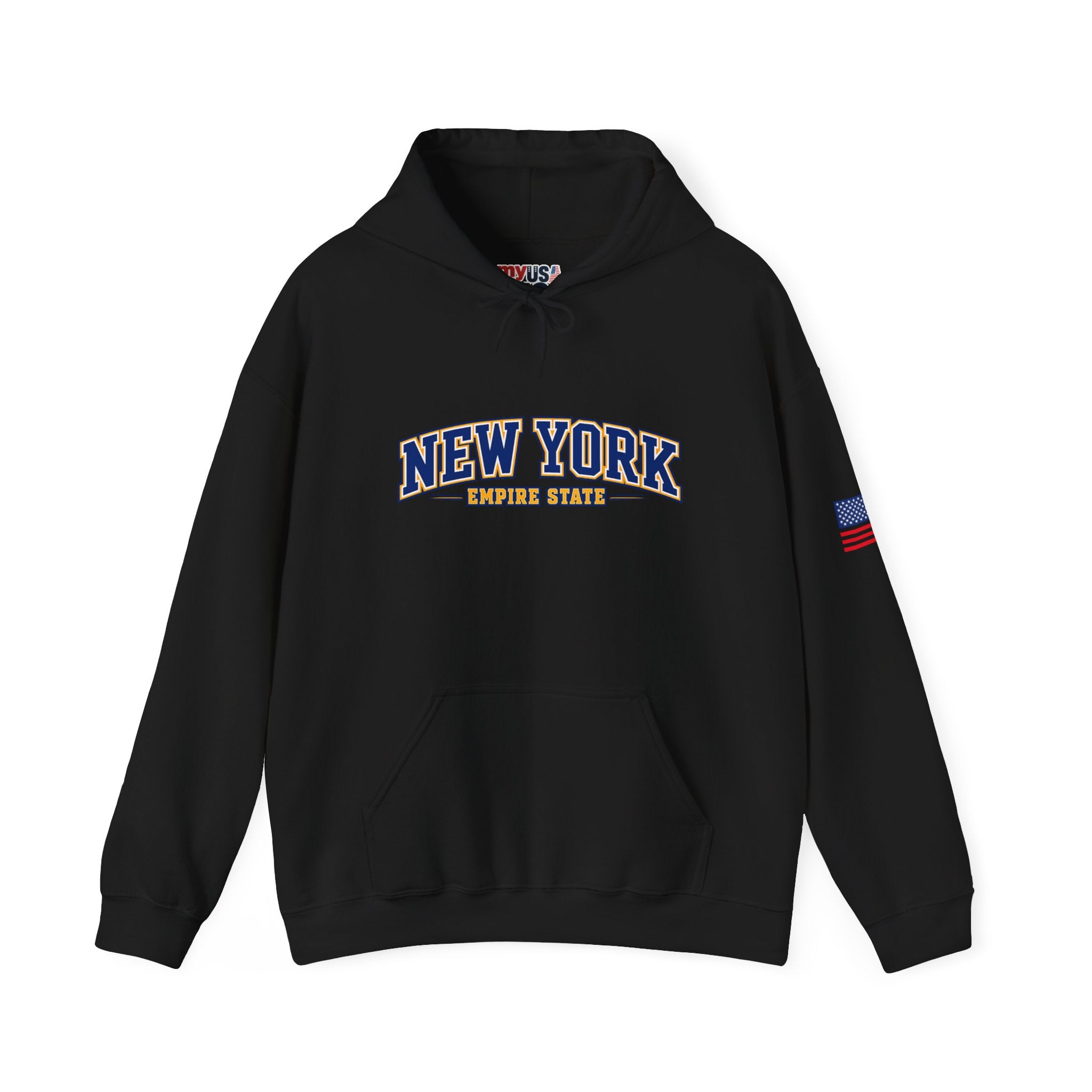 New York Empire State Heavy Blend Hooded Sweatshirt
