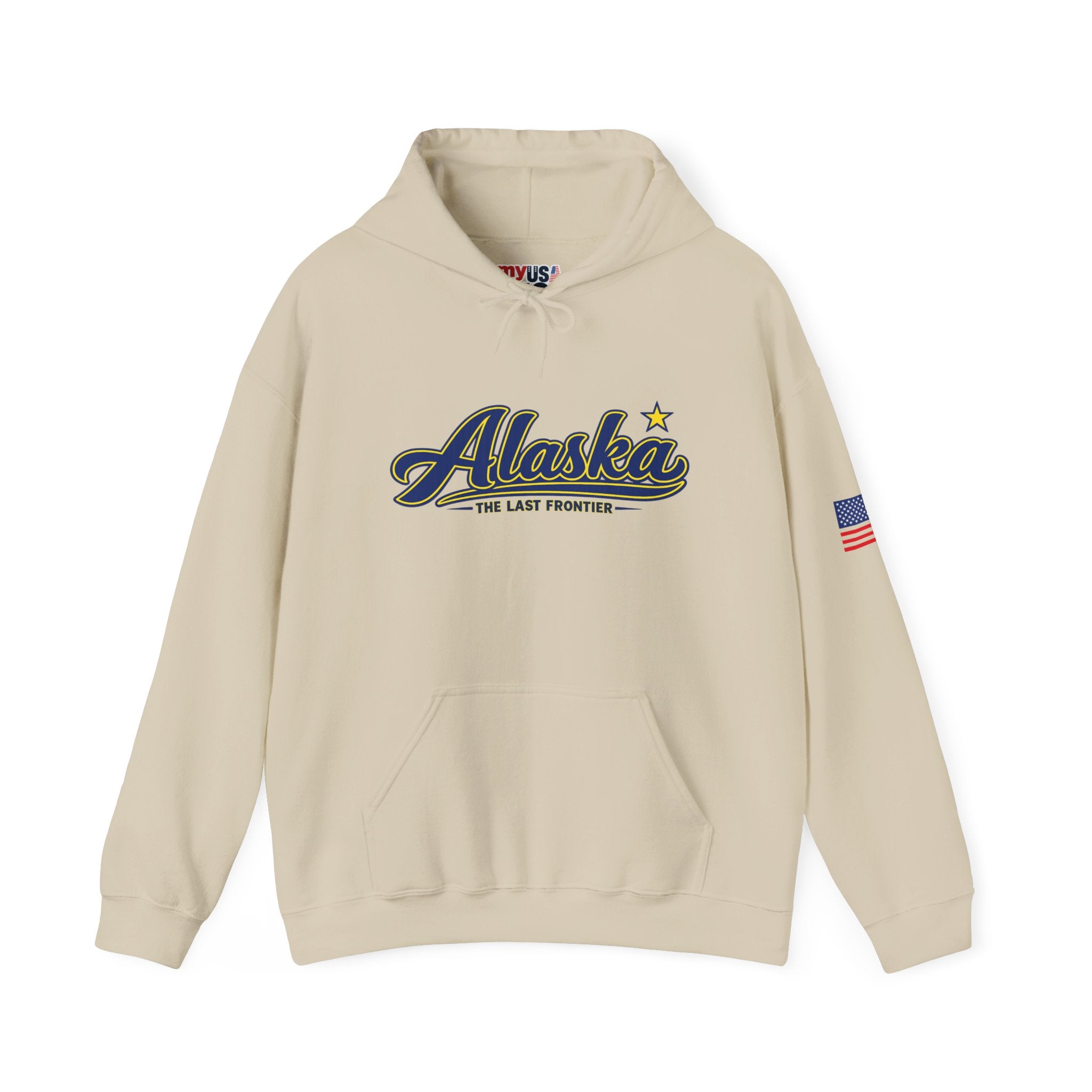 Alaska The Last Frontier Heavy Blend Hooded Sweatshirt