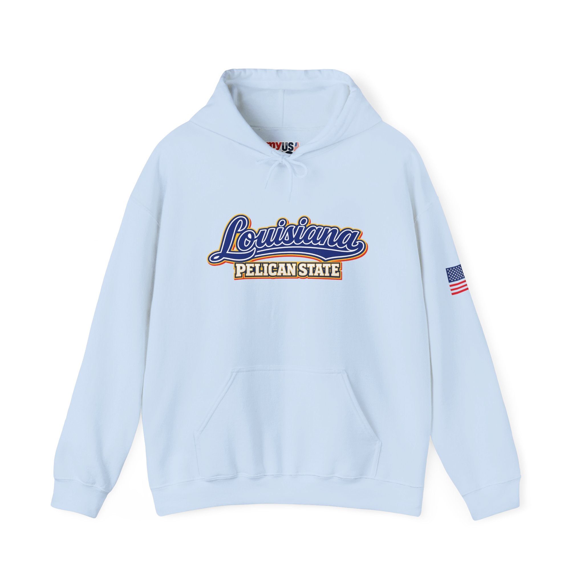 Louisiana Pelican State Heavy Blend Hooded Sweatshirt