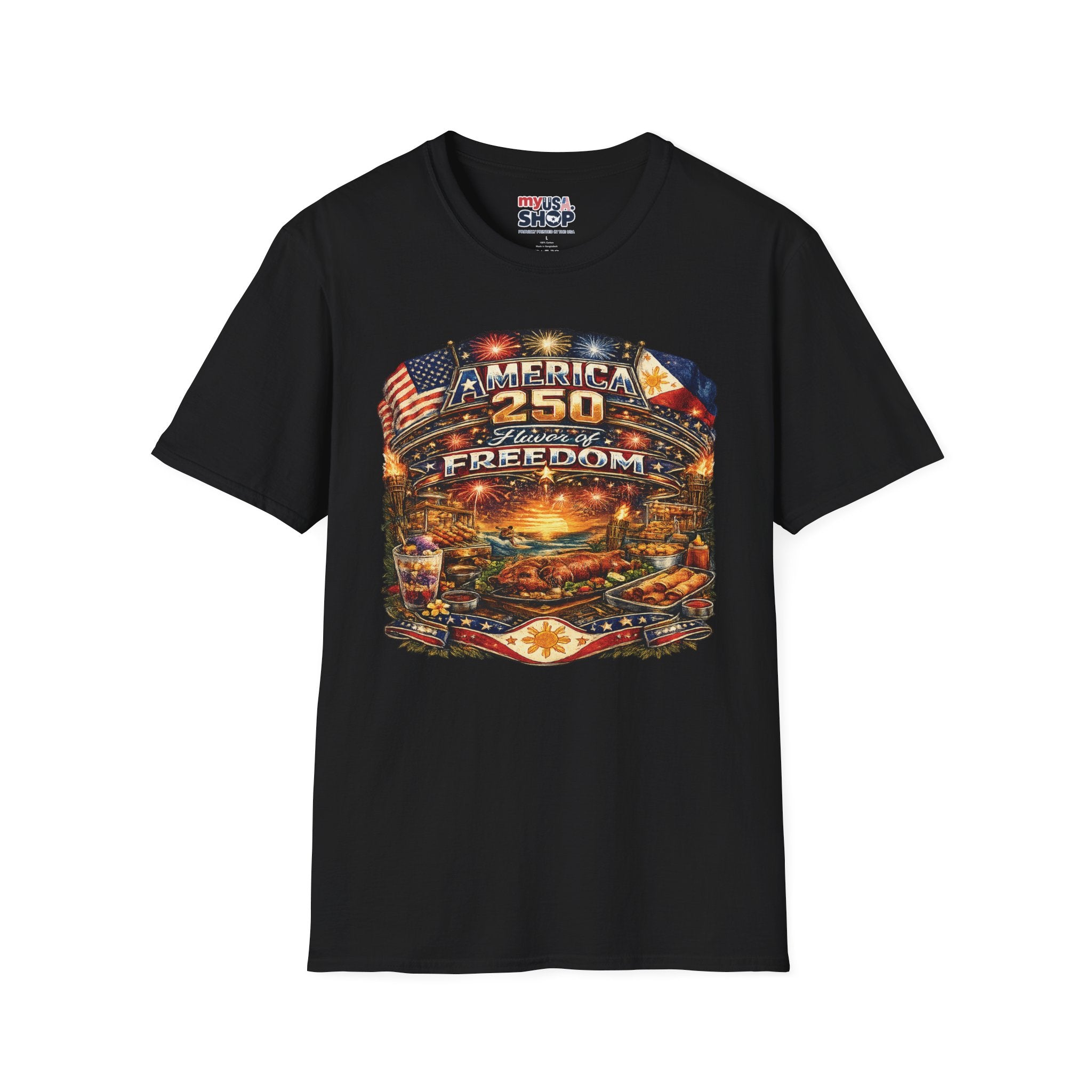 America 250  Filipino American Flavor of Freedom' — Patriotic 250th Anniversary