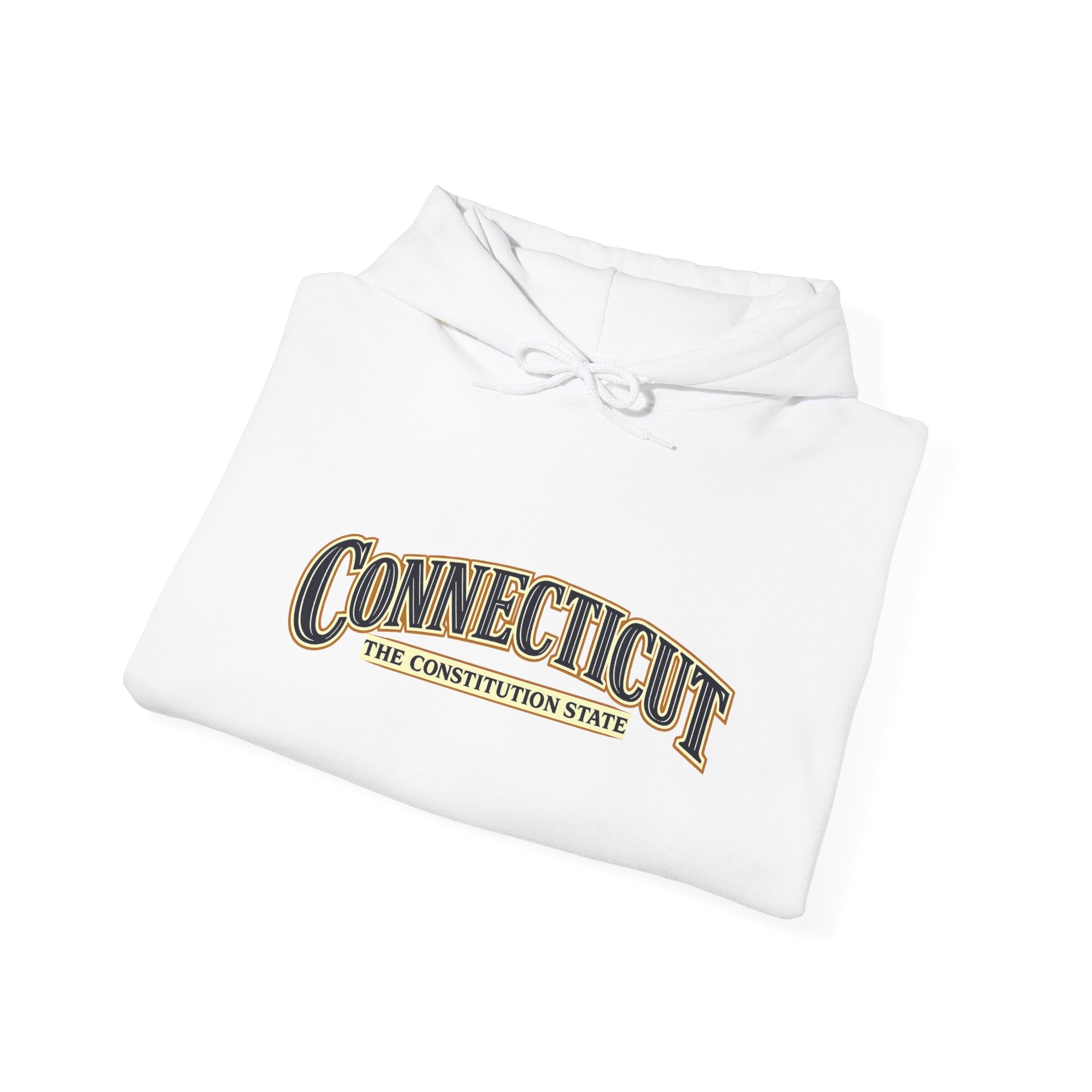 Connecticut The Constitution State Heavy Blend Hooded Sweatshirt