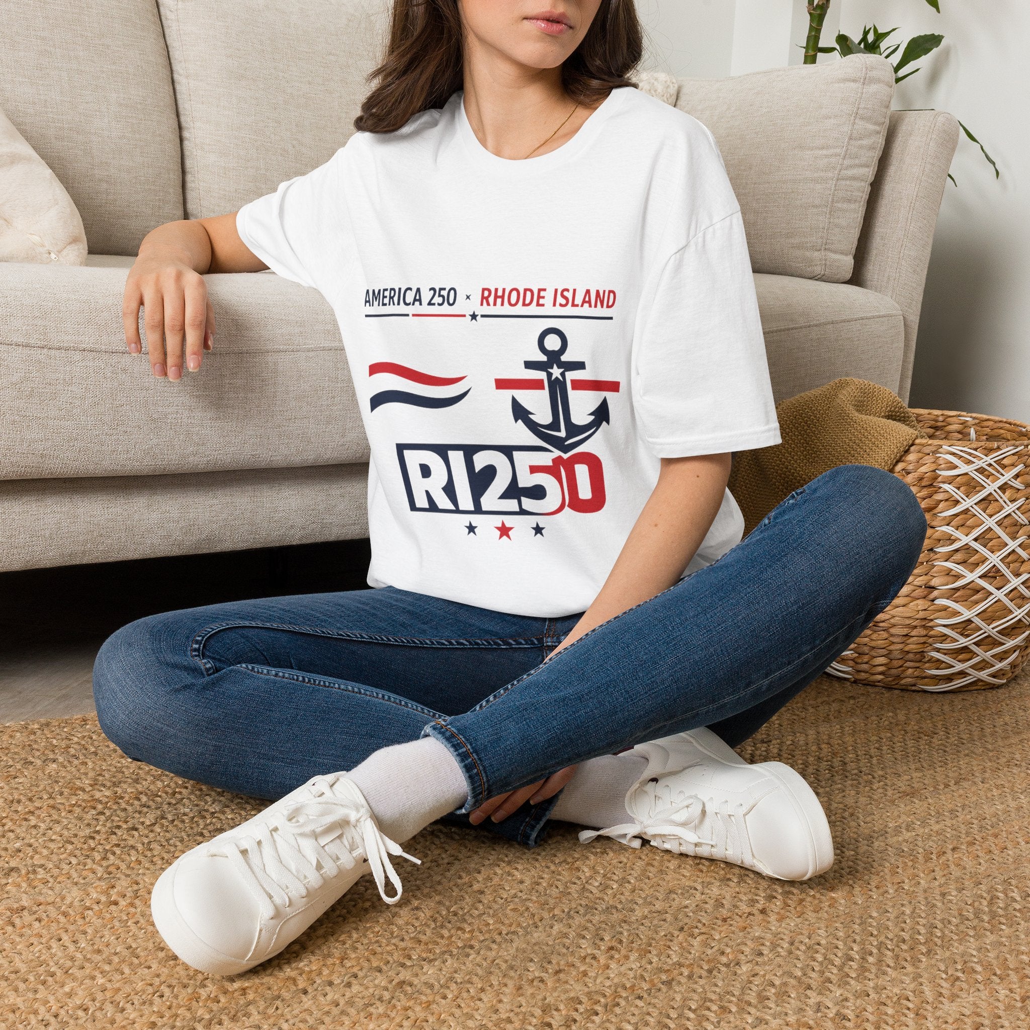 RI250 Rhode Island America 250 Shirt — Modern Nautical Graphic Tee