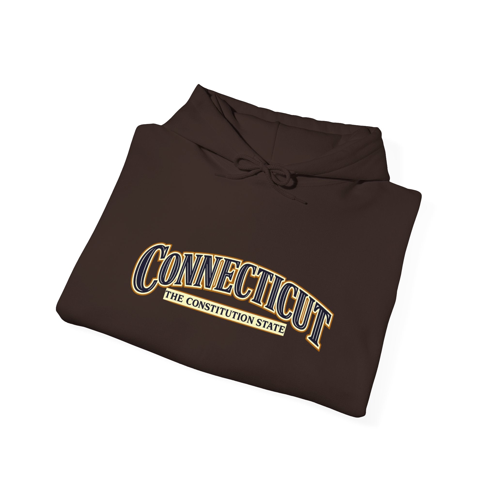 Connecticut The Constitution State Heavy Blend Hooded Sweatshirt