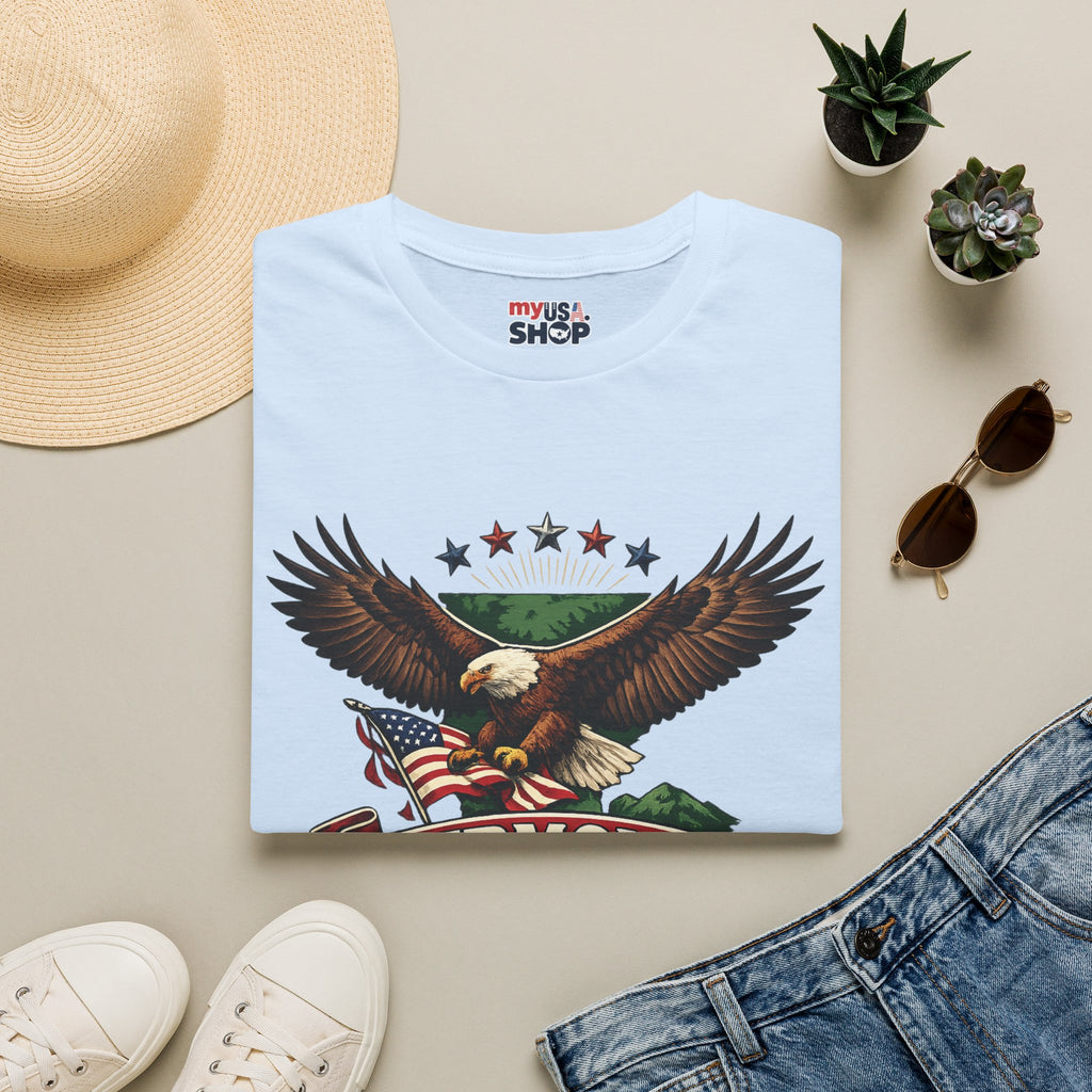 America 250 – Vermont Eagle Heritage Vintage Tee Design