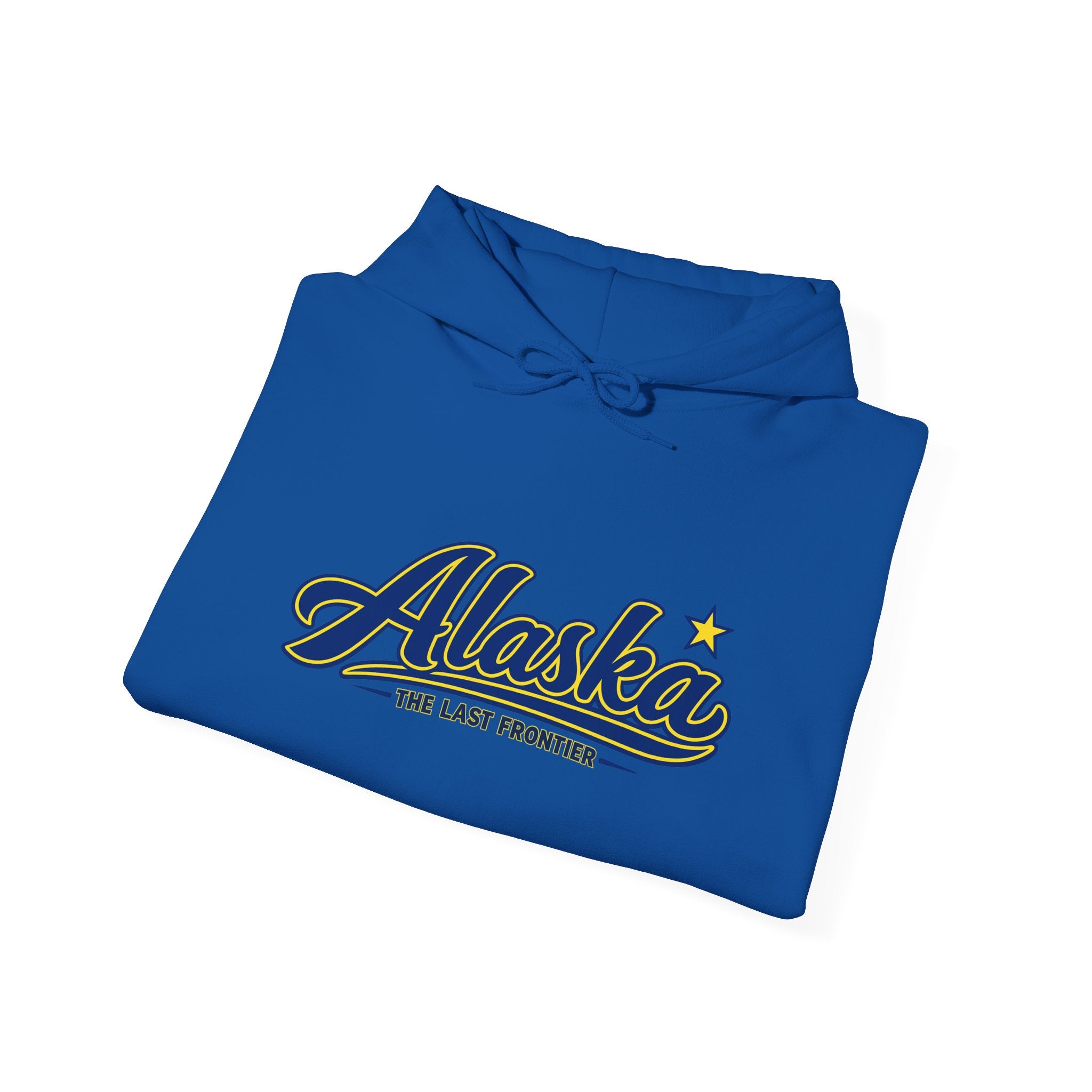 Alaska The Last Frontier Heavy Blend Hooded Sweatshirt