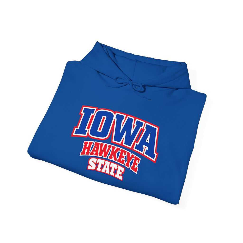 Iowa Hawkeye State Heavy Blend Hooded Sweatshirt