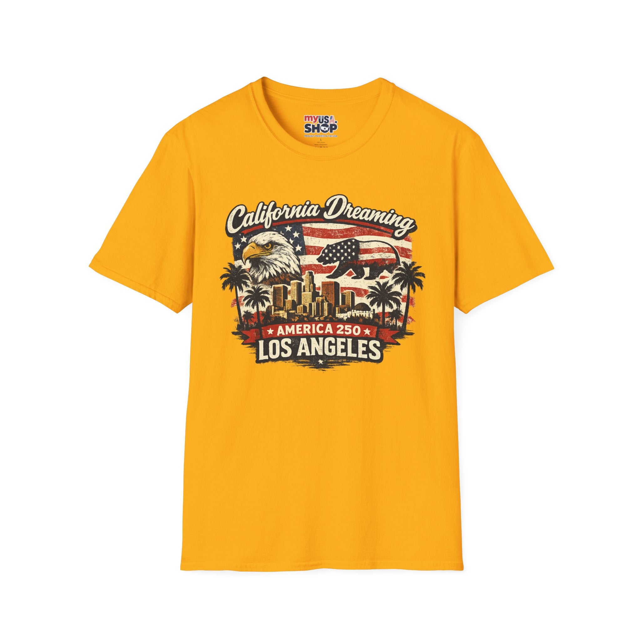 Los Angeles California Dreaming America 250 Tee