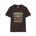 America 250 Shirt —Oregon  Rustic Timber Heritage Graphic Tee
