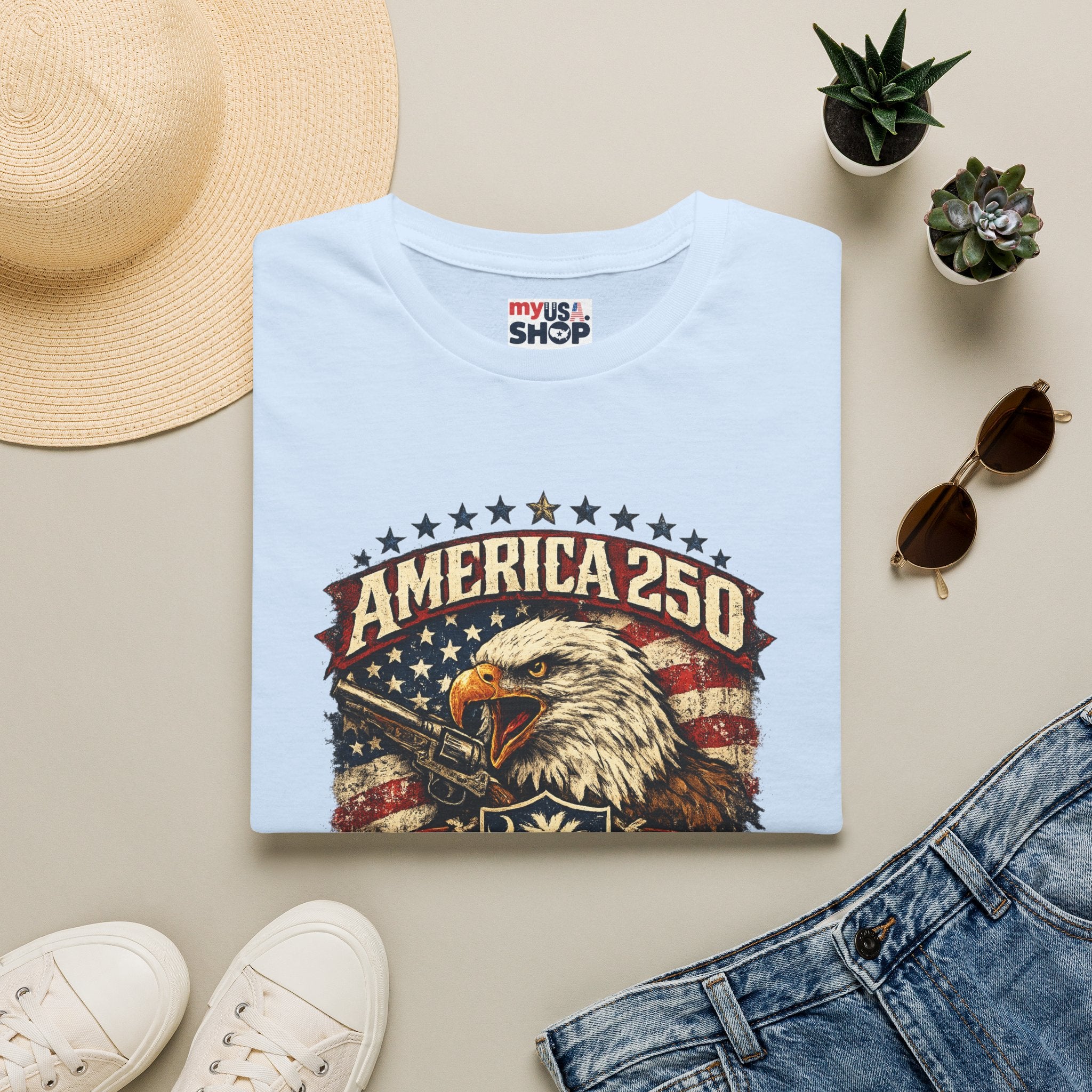 America 250 South Carolina T-Shirt Liberty and Legacy Celebration Tee