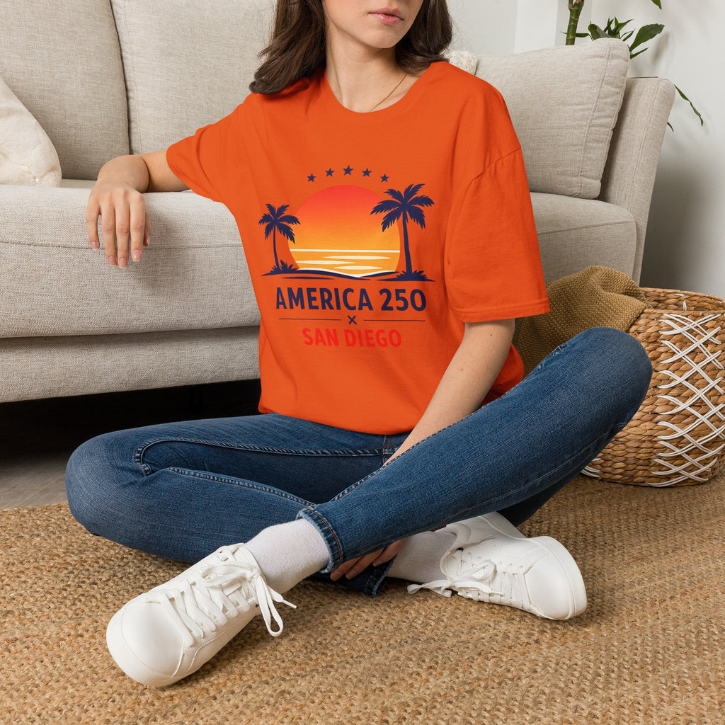 America 250 San Diego California Tee