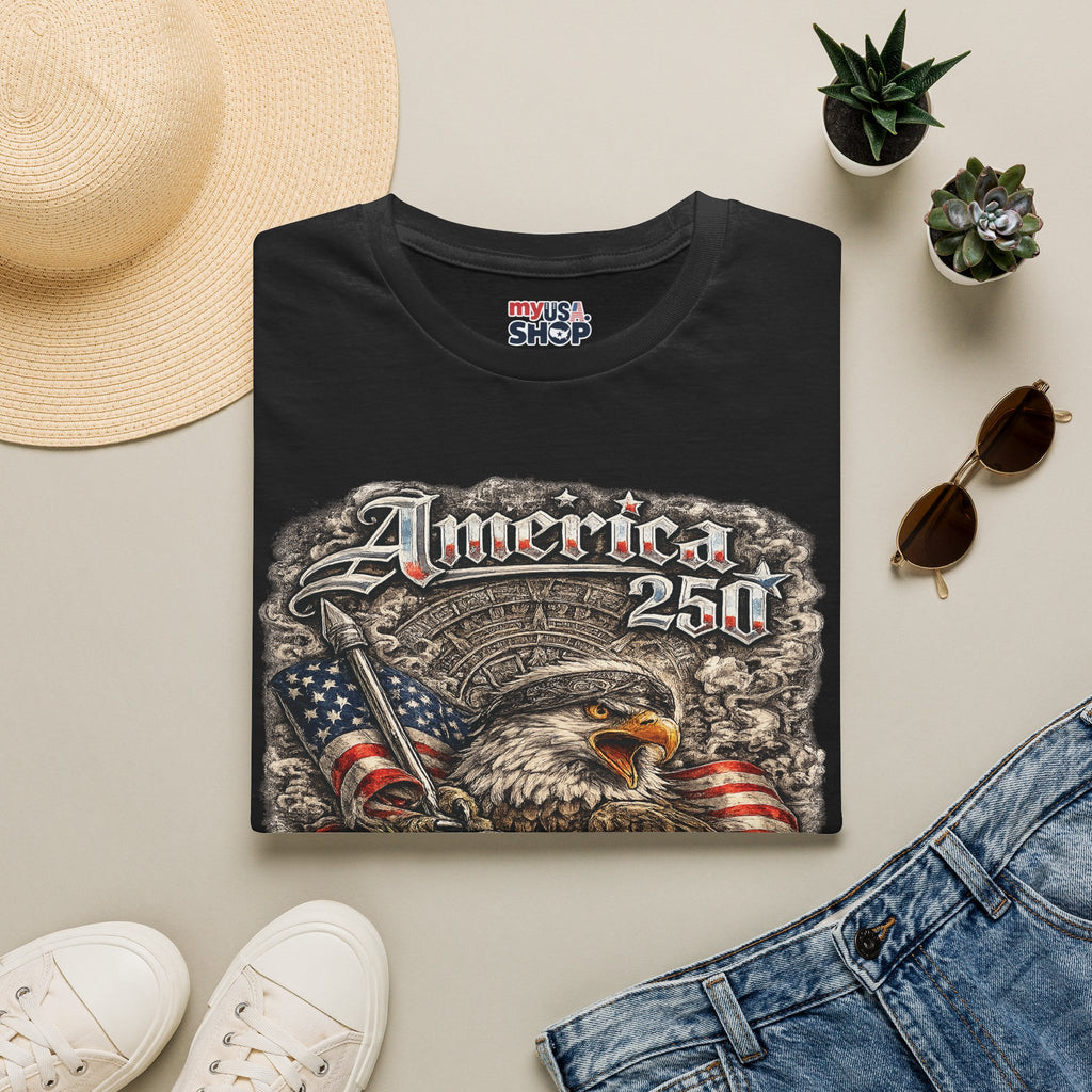 America 250 Eagle — Chicano Proud & Brave Patriotic