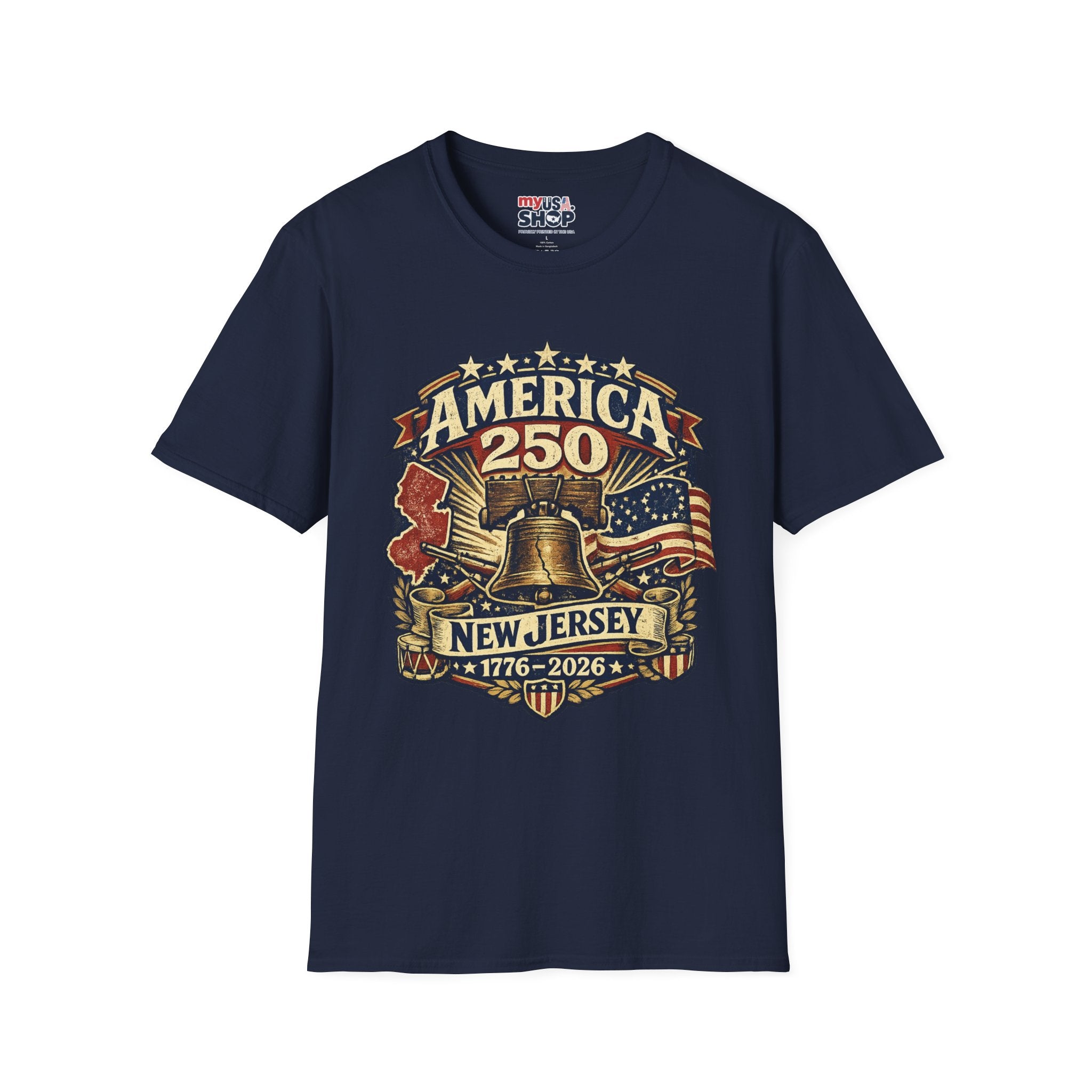 America 250 — New Jersey Bicentennial 1776–2026 Celebratory