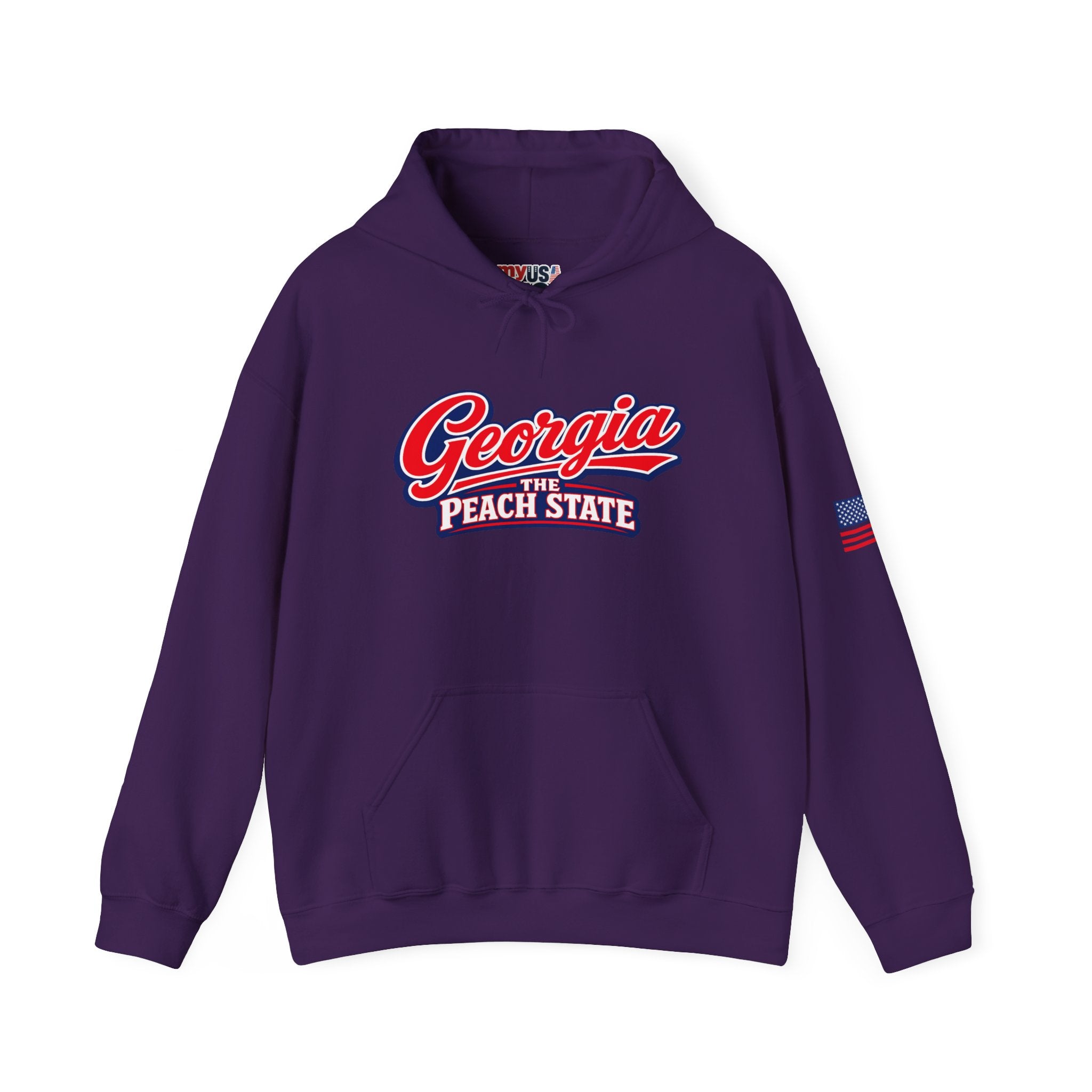 Georgia The Peach State Heavy Blend Hooded Sweatshirt