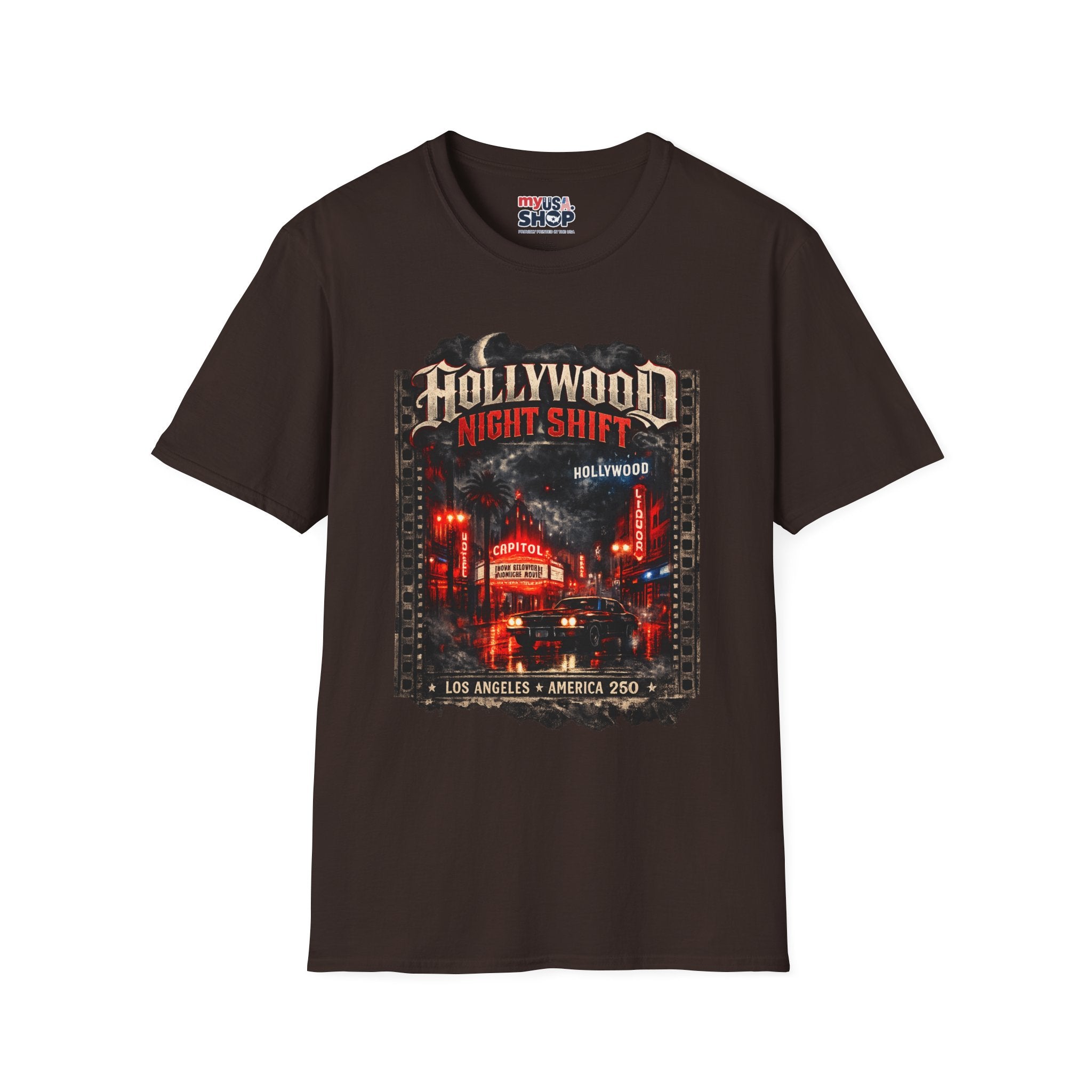 America 250 Los Angeles California La Nigh Shift Tee