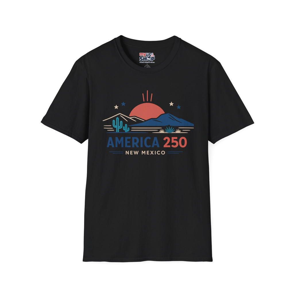 America 250 T-Shirt — New Mexico Desert Sunrise Graphic Tee