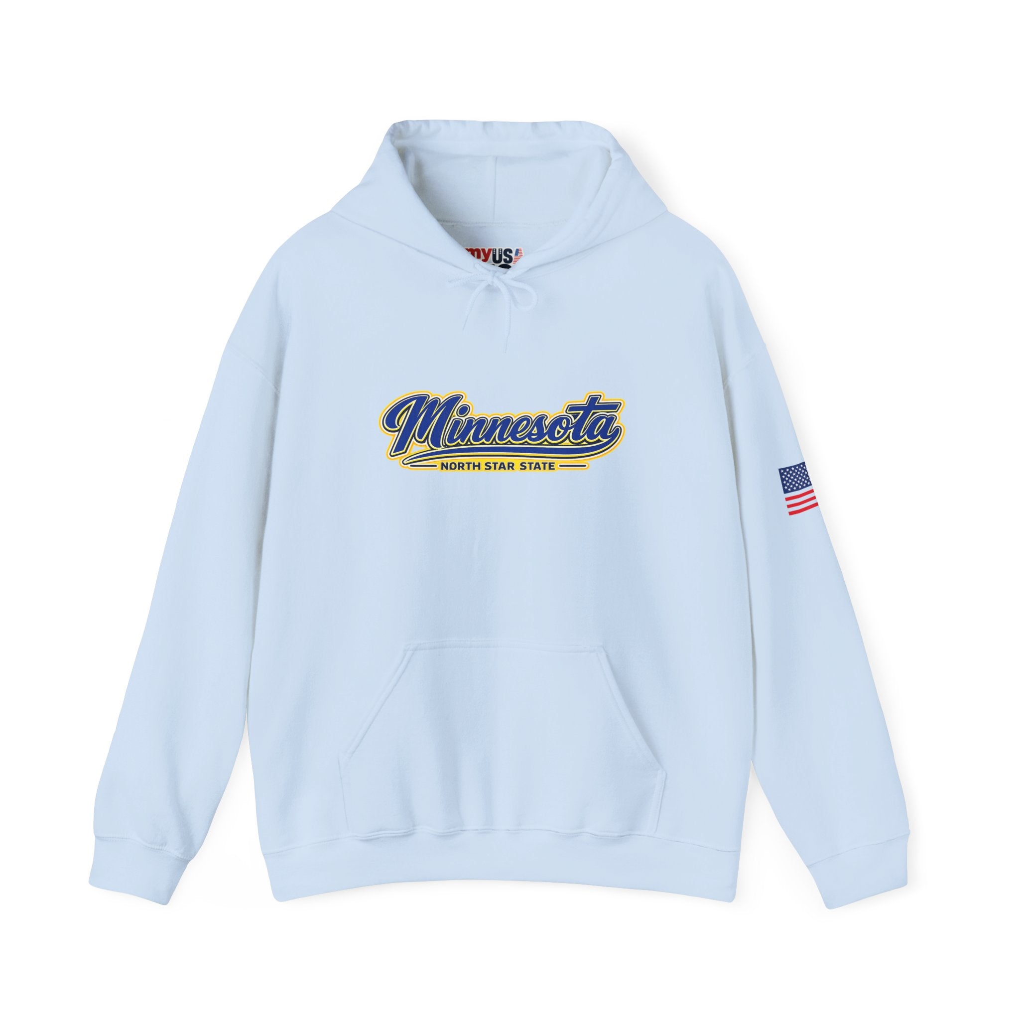 Minnesota North Star State Heavy Blend Hooded Sweatshirt