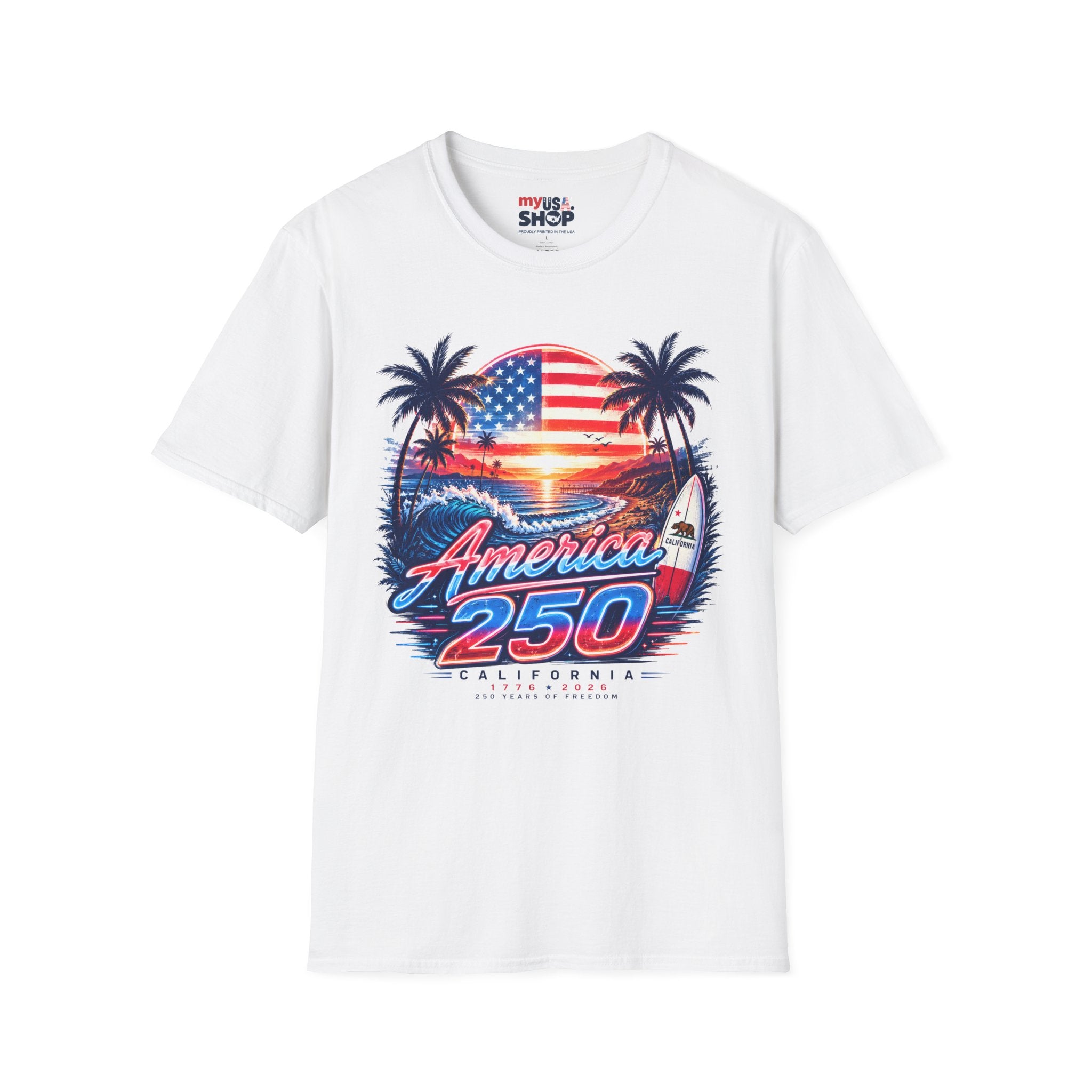 American 250 Sunset Surf T-Shirt