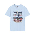 America 250 T‑Shirt – Virginia Legacy Patriotic Anniversary Tee