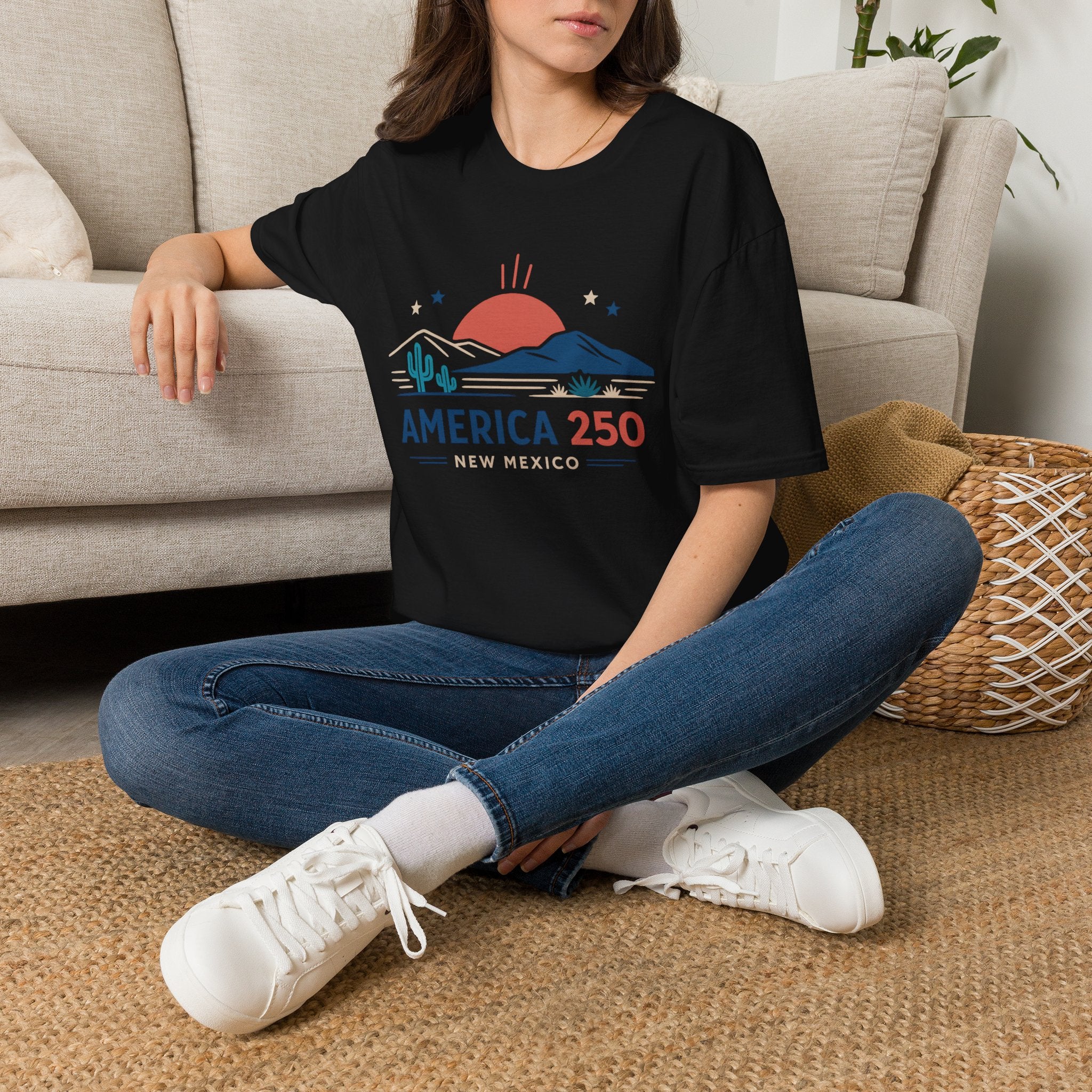 America 250 x New Mexico Desert Sunrise