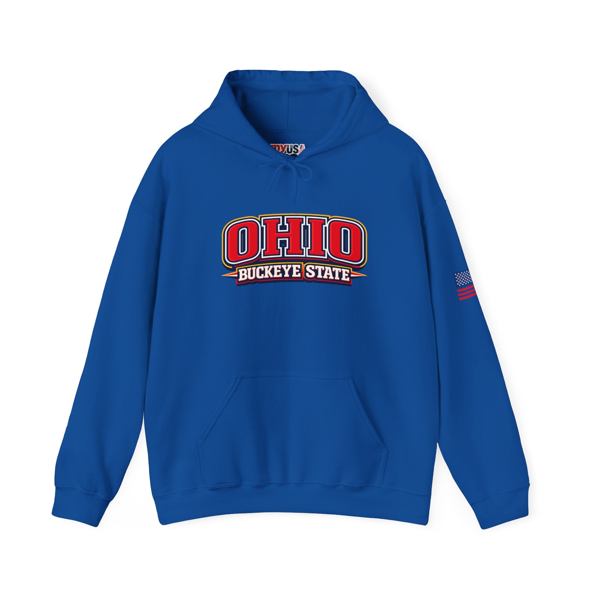 Ohio Buckeye State Heavy Blend Hooded Sweatshirt