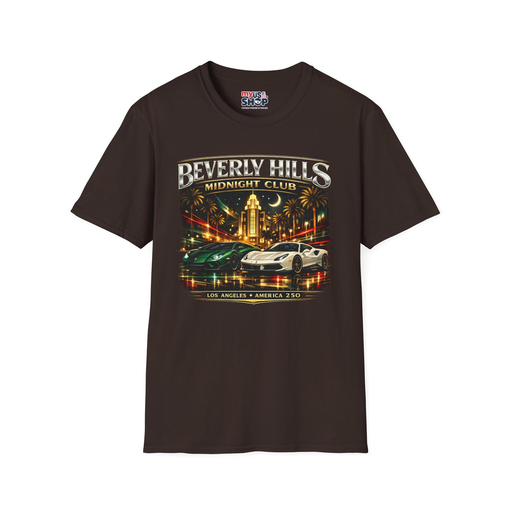 America 250 Los Angeles California Beverly Hills Tee