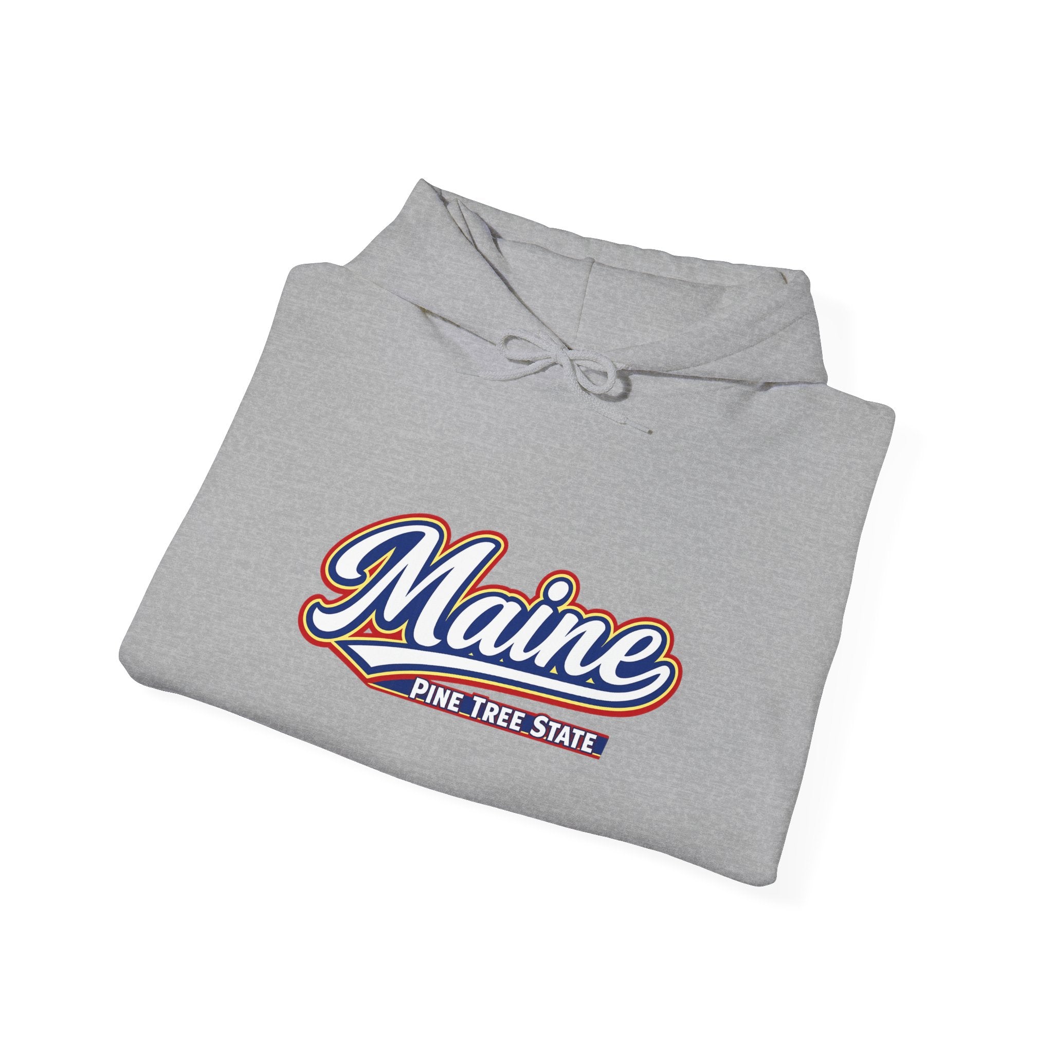 Maine Pine Tree State Heavy Blend Hooded Sweatshirt
